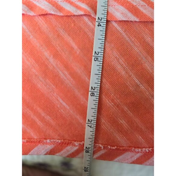 Dana Buchman Hi Lo Top Three Quarter Sleeve Pullover Size XS Super Soft Coral - Picture 6 of 8